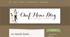 Desktop Screenshot of chefmimiblog.com
